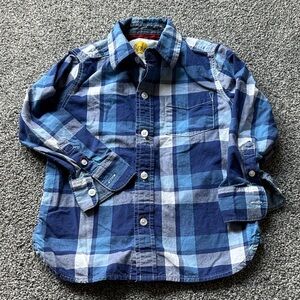 Boden boys button down shirt
